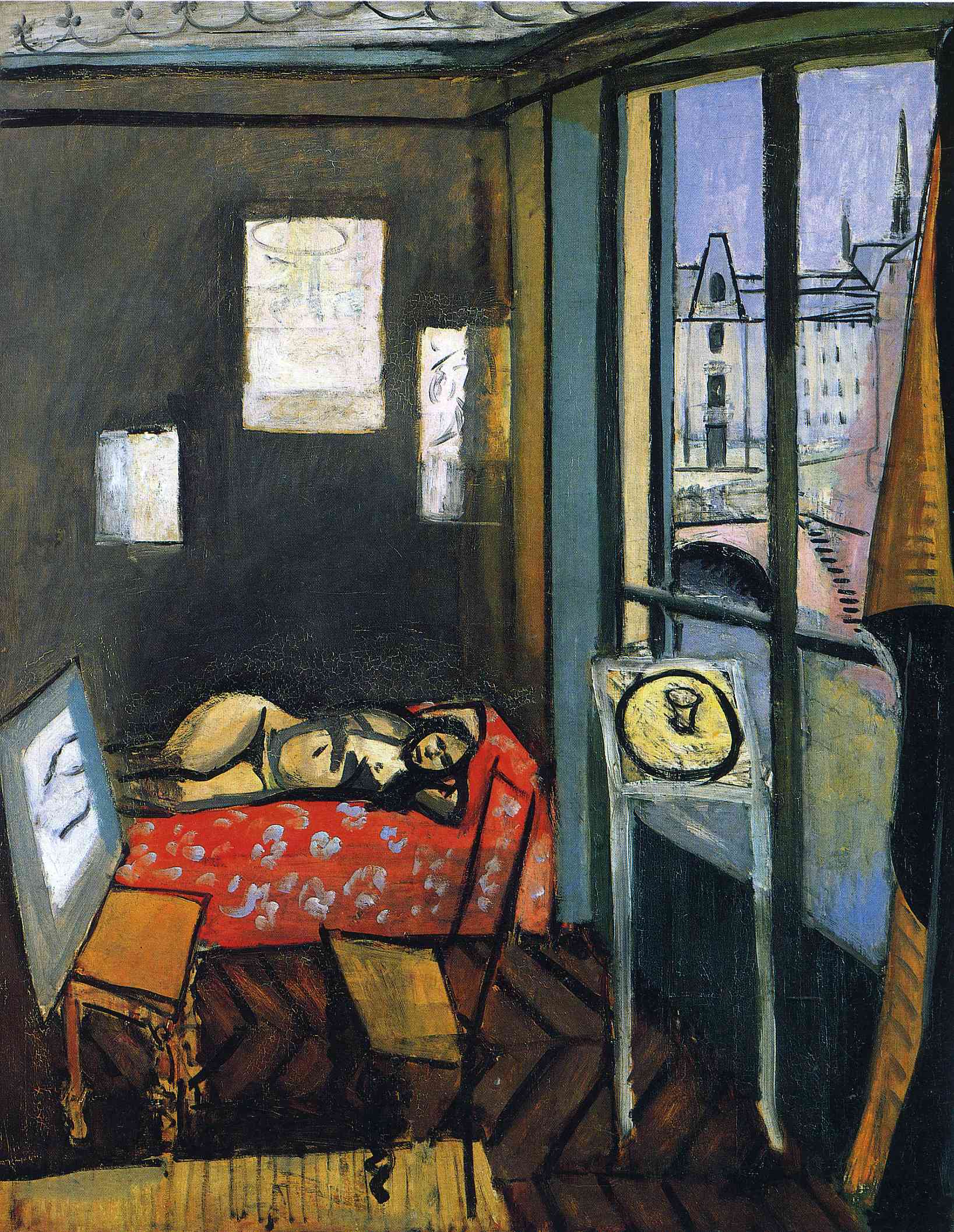 Henri Matisse - Studio, Quay of Saint-Michel 1916
